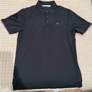 Travis Mathew Black Polo Shirt